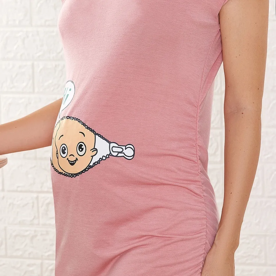 NASHAKAITE femmes vêtements de maternité dessin animé bébé 