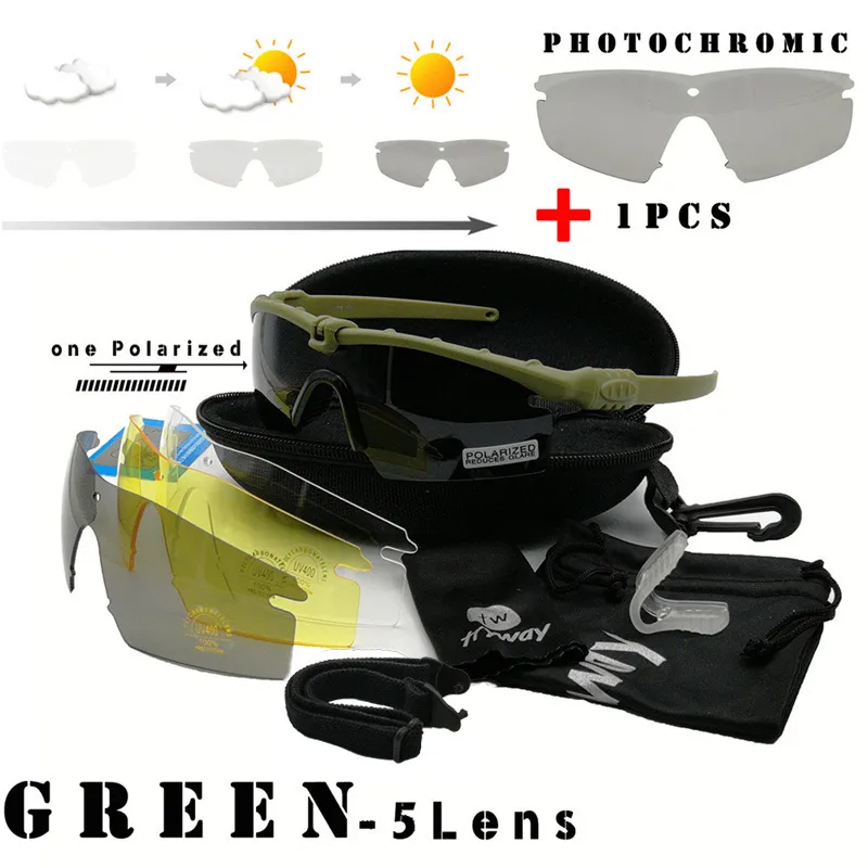 Tryway BALLISTIC Military SI M 3 0 Polarized tactical goggles Protection 2 0 Frame Hiking eyewear Army airsoft shooting gafas J121311C