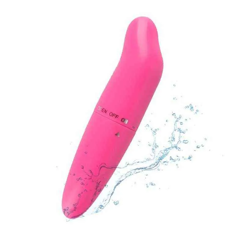 NXY Vibrators Little Dolphin Egg Jumping Mini Vibrator Kvinna Onani Appliance Fun Vuxenprodukter Toy Lipstick Hoppa 0304