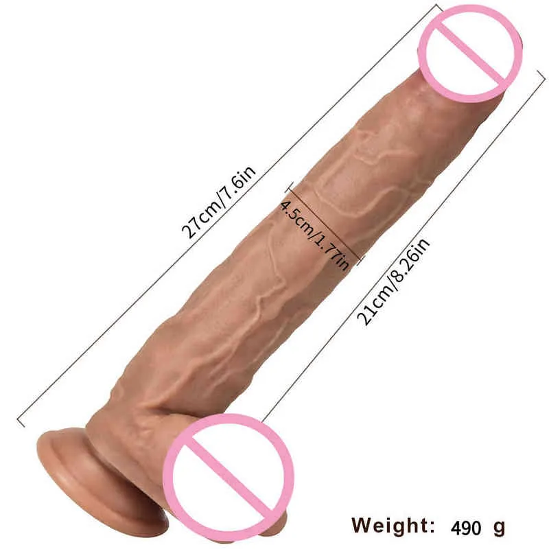 Nxy Dildos Anal Brinquedos Optimu desgaste Silicone Falso Penis La Lala T Masturbação Marido e Esposa Adulto Fun Produtos 0225