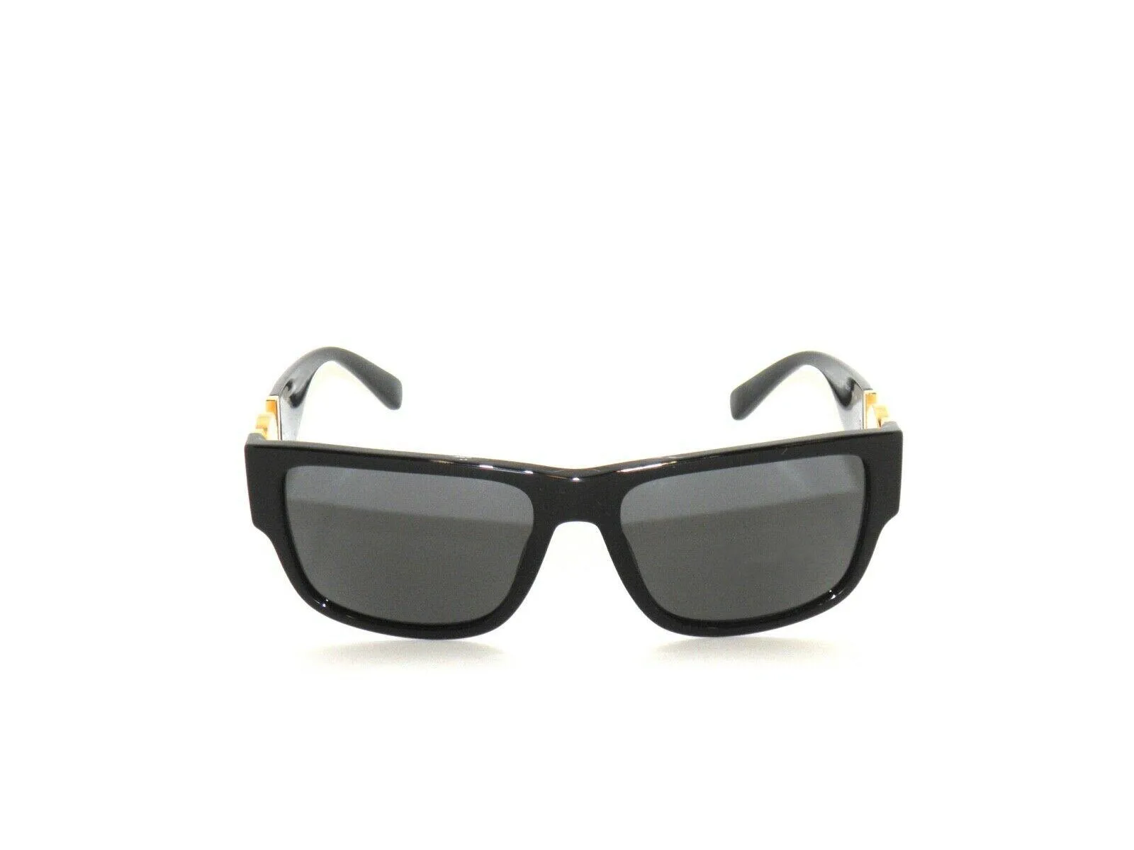 夏のサングラスマン女性ファッションメガネスクエアフレームデザインユニセックス4369ブラックグレーの長方形メンズサングラスUV400トップ品質265V