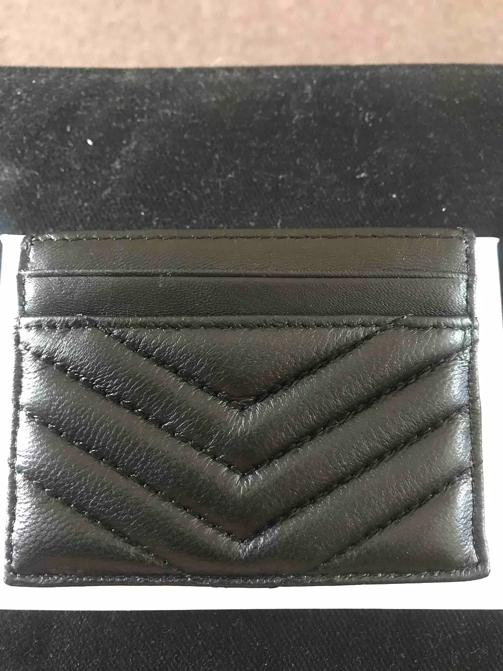 Titular de cartões de moda masculino masculino portadores de cartão preto mini carteiras de moedas bolso bolso slot slot bolso genuíno leath1907