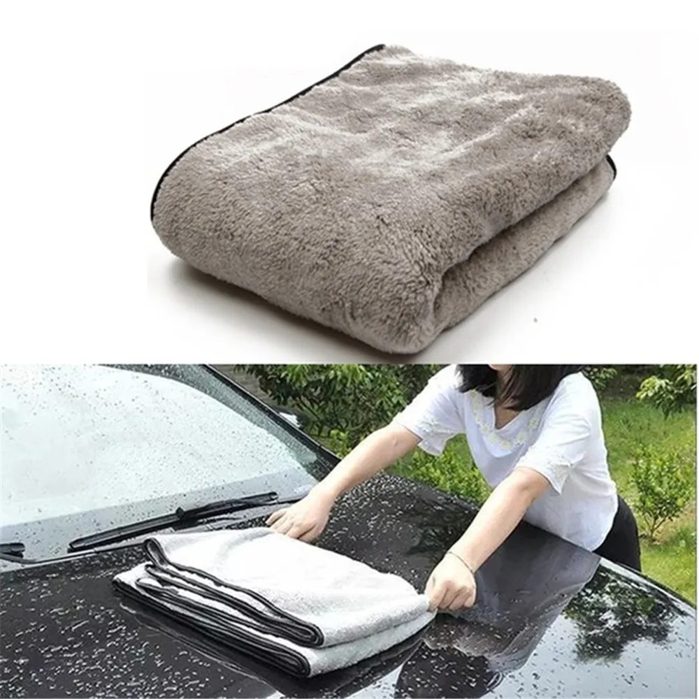 Bilvårdsdetaljer Tvätthandduk Kit 100x40cm Microfiber Car Cleaning Torkduk Auto Tvätt Handdukar Rag för bilar 201021215W