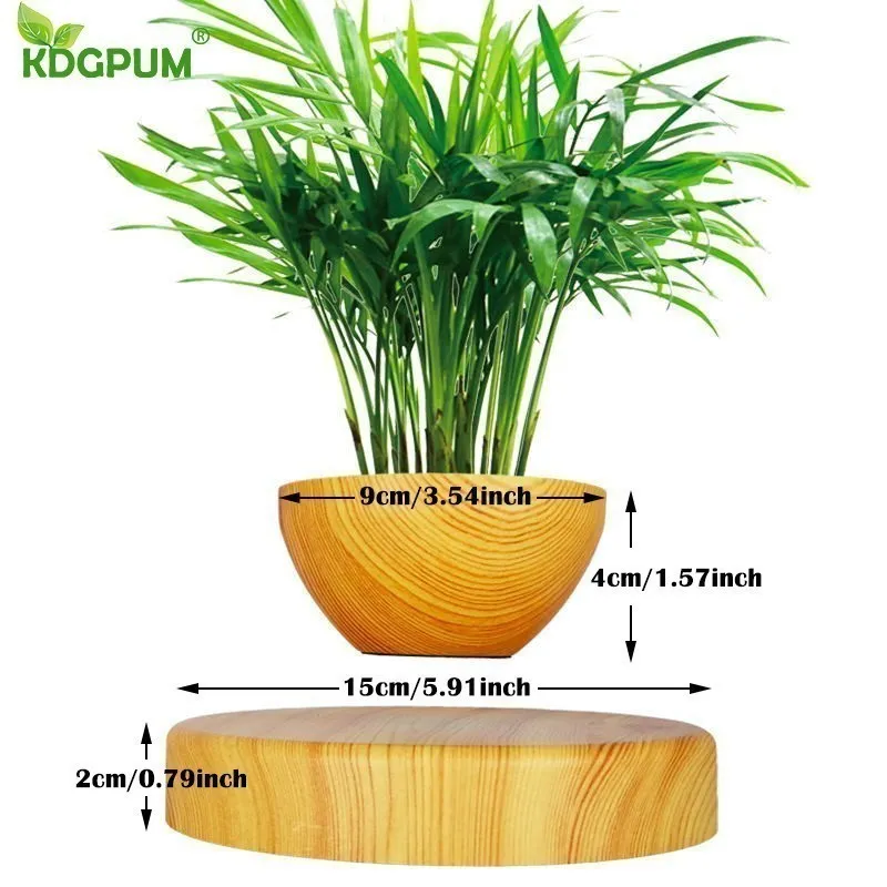 Eu US AU wtyczka lewitacja powietrza bonsai garnki magnetyczne rośliny lewitacyjne sadzarki kwiatowe doniczkowe soczyste rośliny domowe biuro dekoracje y2245f