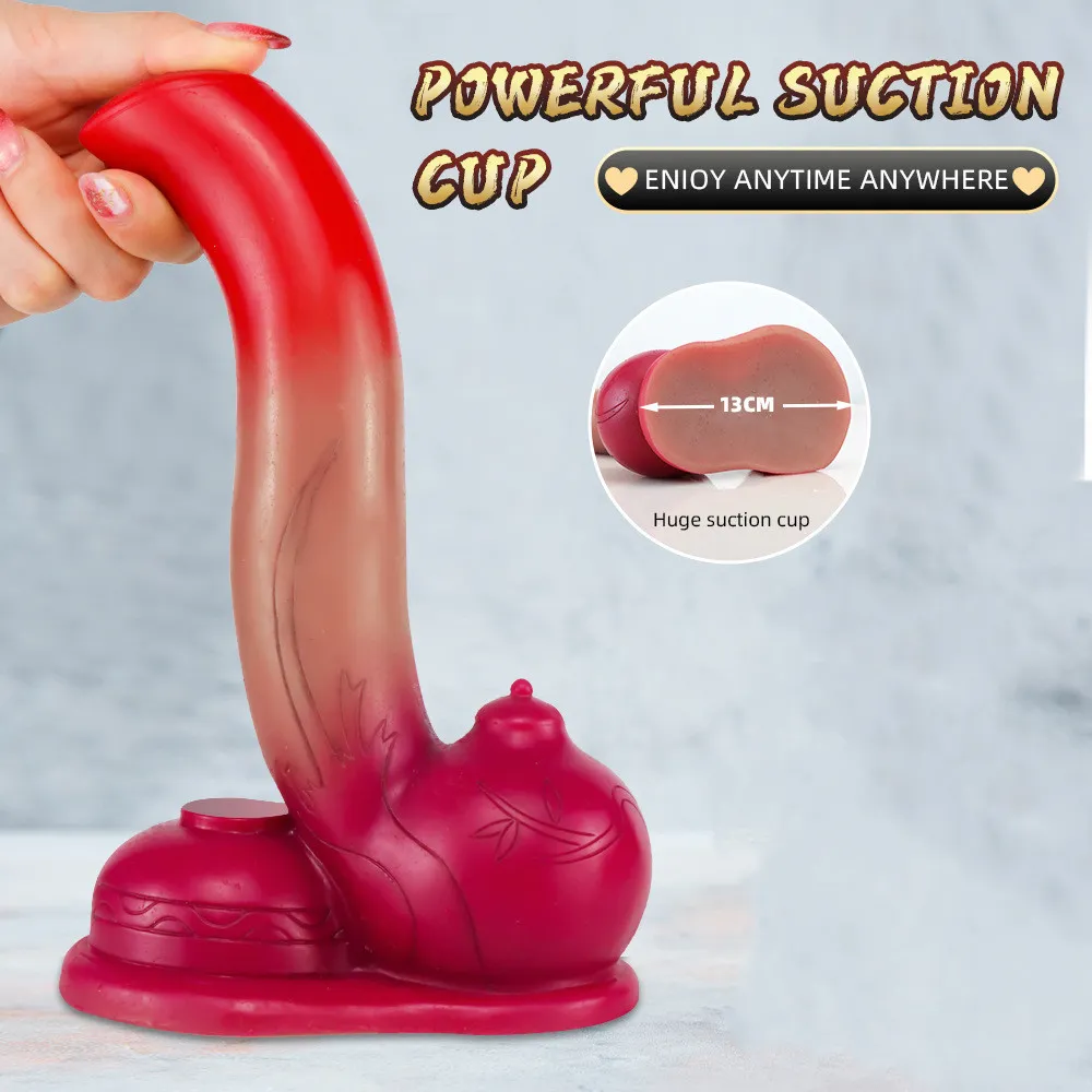 Einzigartige Teekanne Design Dildos Sichtfest Lesben Silikon Anus Butt Plug Riesige Saugnapf Erwachsene Analsex Spielzeug für Frauen Menfory Direct