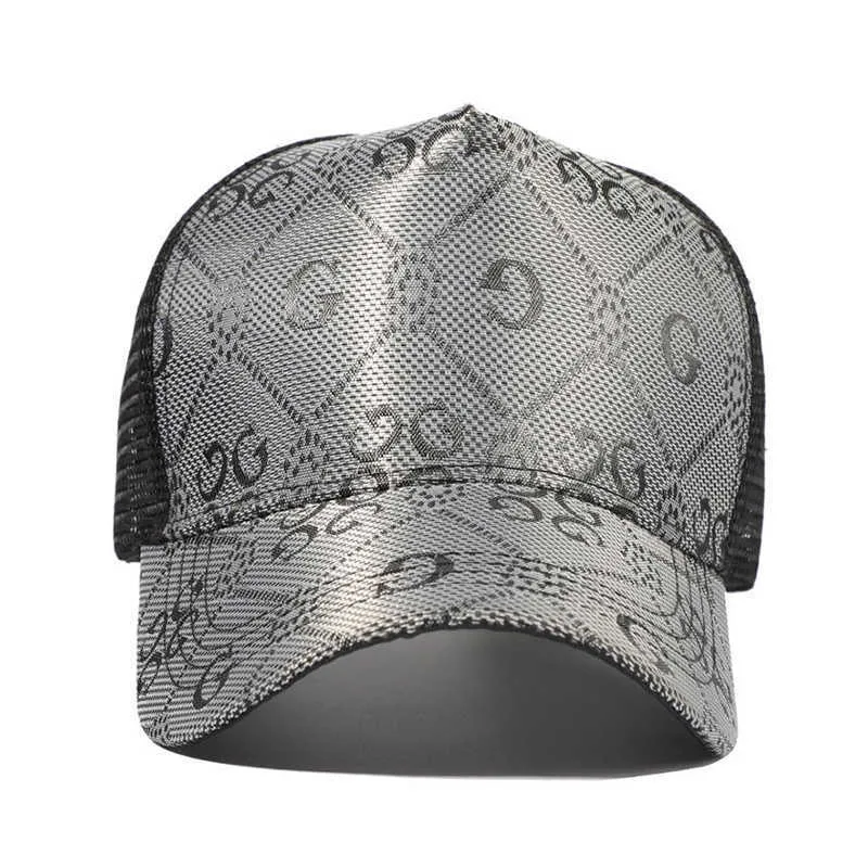 Men's Baseball Cap For Men Mesh Breathable Net Hat Summer Hat Printing Women's Hat Cotton
