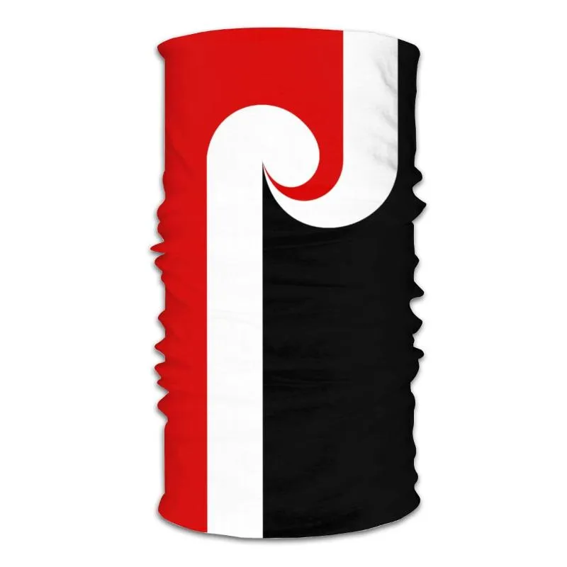 Maori Ethnische Flagge Schal Hals Gesichtsmaske Unisex Mode Tube Maske Sturmhaube Bandana Multifunktionales Stirnband Outdoor Wandern1226J