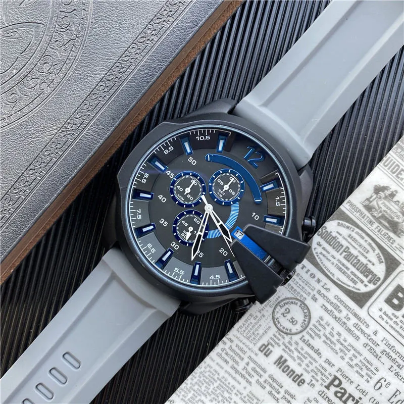Брендовые мужские повседневные спортивные часы для бега, кварцевые мужские наручные часы с резиновым ремешком reloj de lujo211h