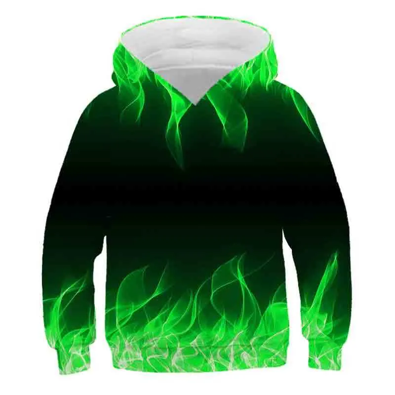 Cool Colorrfril Flame 3d Erkek Kız Hoodies Harajuku Komik Sweatshirt Kapşonlu Sıradan Sokak Giyim Ezirme Gömlek Sonbahar Giysileri Teen 24701498
