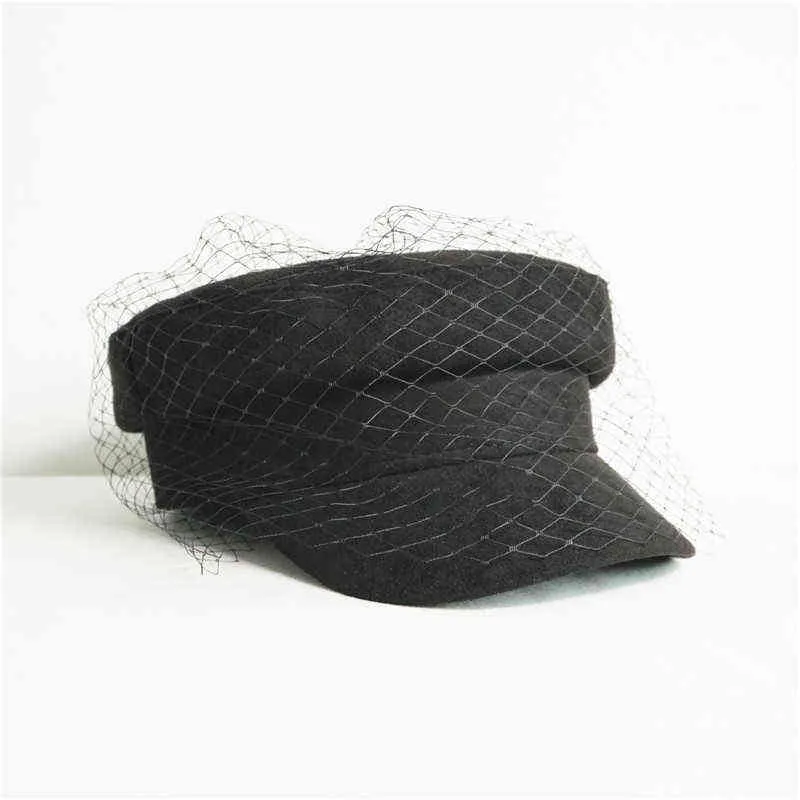 Marka USPOP Projektant mody jesienne zimowe czapki kobiety z przędzy newsboy caps płaskie dżinsowe czapki AA2203043105