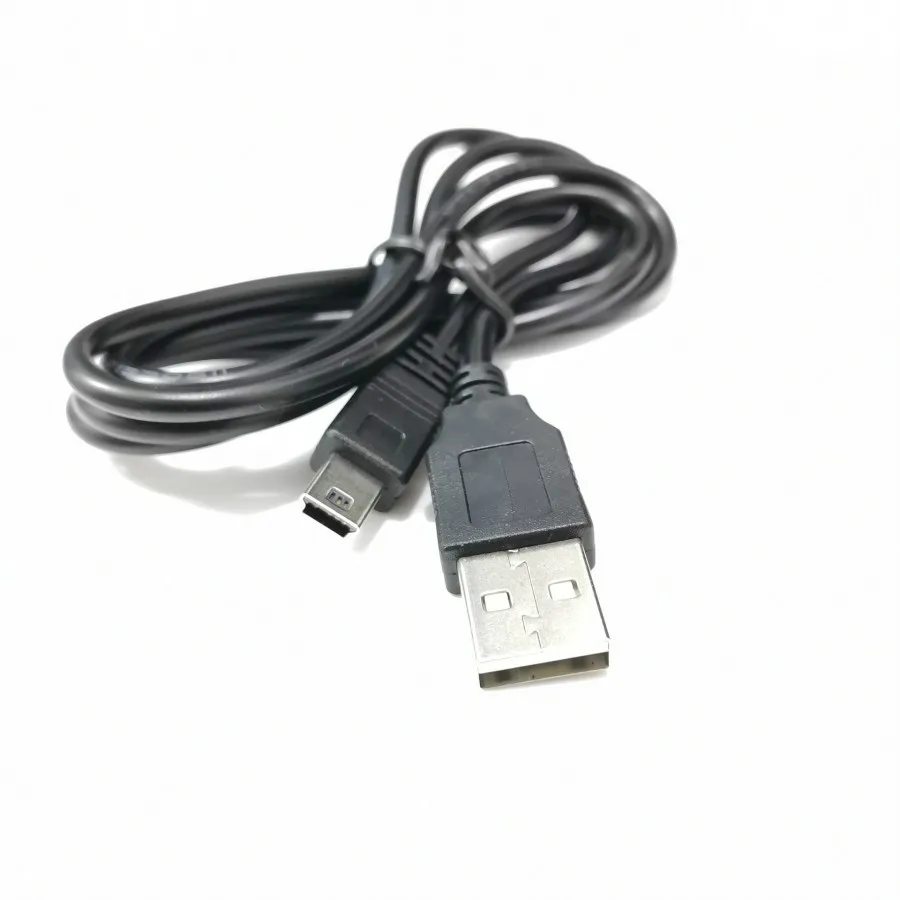 1M USB 2.0 do mini 5 -pinowy sznur ładowarki ładowania kabli do Sony PlayStation 3 PS3 Kontroler