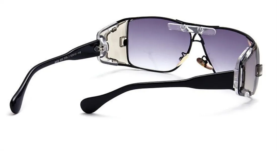 Роскошные цельные солнцезащитные очки, роскошные солнцезащитные очки, популярные модели солнцезащитных очков, мужские летние брендовые стекла UV400 с коробкой и логотипом 955 290K