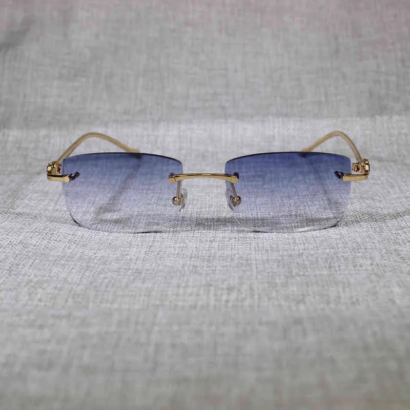 Vintage luipaard rimls sunglass ovale zon glas metalen frame shad mannen voor zomer buiten helder glas voor lezen 166