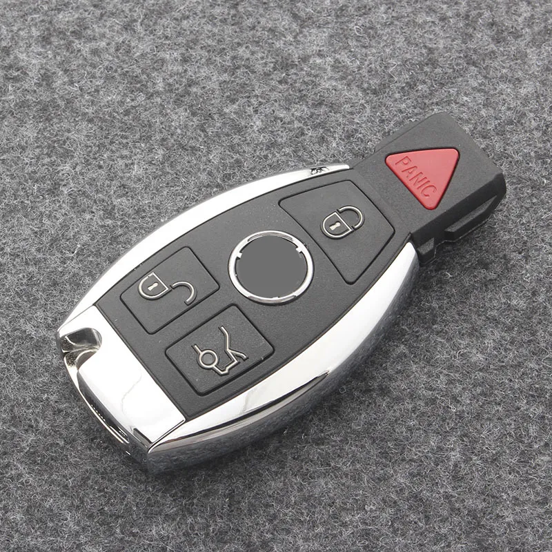 2 3 4 knappar Smart fjärrbilsnyckel för Mercedes Benz Bga Nec C E R S CL GL SL CLK SLK REMOTE NYCKEL FOB268Y