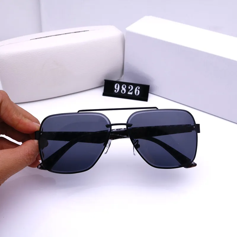 Мужские дизайнерские солнцезащитные очки для женщин Fashion Sun Glasses Lady Pilot Солнцезащитные очки