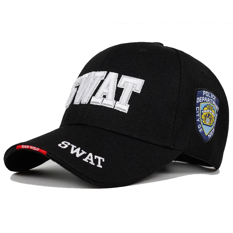 POLICE Mens Tactical Cap New SWAT Baseball Cap Men Gorras Para Hombre Women Snapback Bone Masculino Army Cap Letter2382