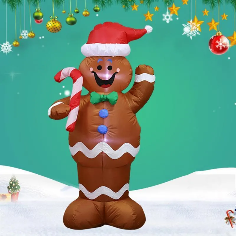 120 cm / 150 cm / 160 cm nadmuchiwany Santa Claus Snowman Odkryty Airblown Christmas Decoration Rysunek Dzieci Klasyczne Dzieci Zabawki 201204