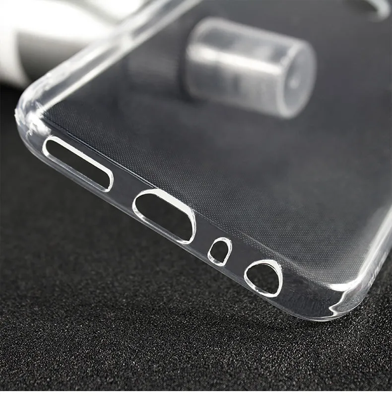 Fodral för RedMi 6 6a 7 7a 8 8a Go S2 Transparent Silikonväska för Xiaomi RedMi Not 8 5 6 7 8 Pro Clear Soft TPU Back Cover Case