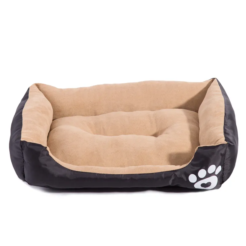 Кровать для собак Водонепроницаемой кровать для собак, умываемой S-3XL Pet Bed