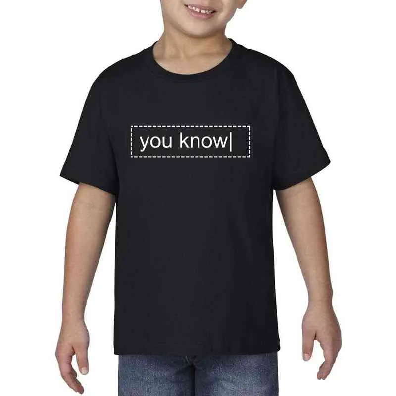 Kid's T Shirts Merch Brian Maps You Know Print Children's Spring Summer Short Sleeve 100% Cotton Fashion T-shirt Tops Boy's Tees G1224