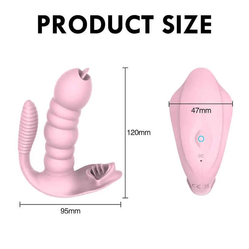 NXY vibrateurs main femelle papillon vibrateur clitoris stimulateur langue lécher G-spot masseur adulte sex toy 0112