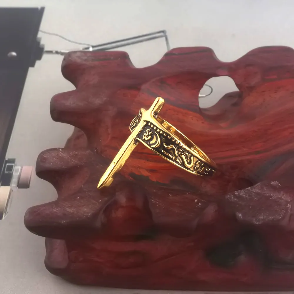Dark Souls Ring Havel's Demon's Litteken Chloranthy Ringen Cosplay Accessoires Anillos Voor Mannen Drop Jewelry206t