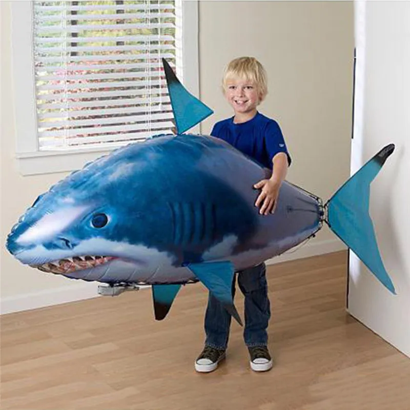 Children's Toy Simulation Flying Shark Remote Control Air Flying Fish Boy Infrared Confession Decoration Balloon 201204