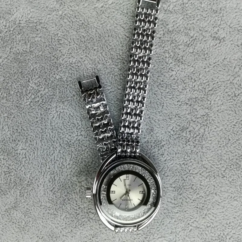 Nova pulseira casual feminina relógio de quartzo strass senhoras relógios de pulso ouro relogio feminino bayan kol saati natal gift255l