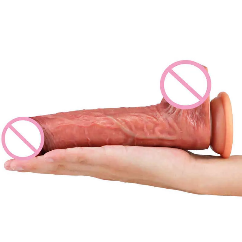 NXY Dildos Anal Toys Zhenjiba No 7 Female Masturbation Device Liquid Silica Gel Artificial Adult Sex Products 0225