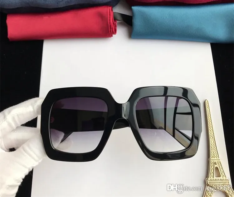 En yeni moda modeli kare polarize güneş gözlüğü kadınlar için UV400 55-23-140 İtalya ile ithal edilen lüks muti-renkli tahta gözlük pres2541