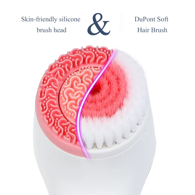 Cleansing Brush Sonic Nu Face Rotating Galvanica Spa System kan djupt rena och ta bort Blackheads 220216