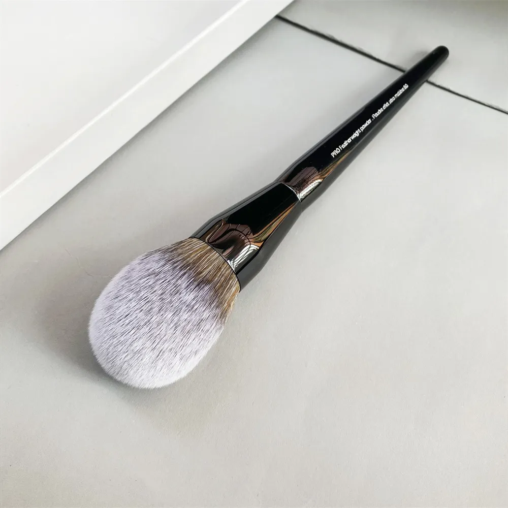Black PRO Bronzer Brush #80 - Extra Large Round Domed Soft Brisltes Powder Beauty Cosmetics Tool