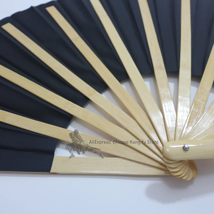 Magnifique ventilateur de Tai chi en bambou, Shaolin Kung fu Wushu, Fans d'arts martiaux B12073877379