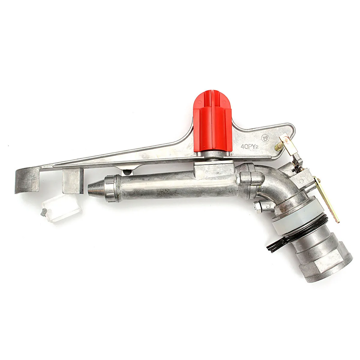 Pistolet d'arrosage à buse en alliage de Zinc, 2 DN50, système d'eau, pistolet de pulvérisation de pluie réglable à 360 degrés, arroseurs de champ T20053275K