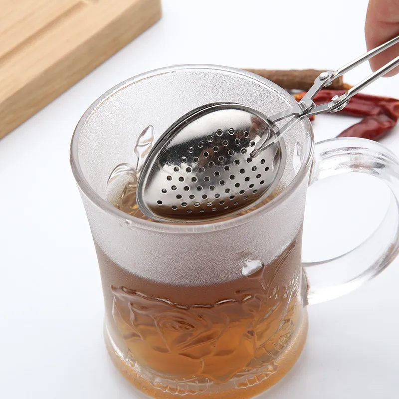 Edelstahl -Herz -Tee -Infuser mit Griffsternnetze Tee Herstellung Metallfilter Multifunktion Küche Utensils4171627