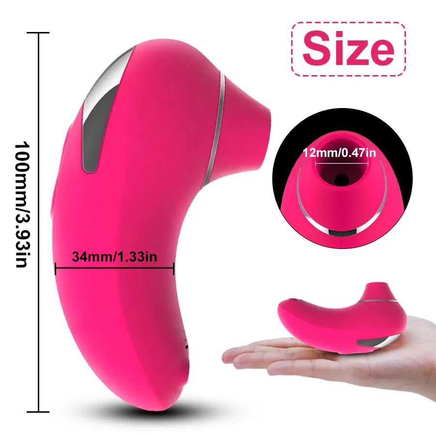 FLXUR Sucker Vibromasseur Nipple Sucer Vibrant Fellation Clitoris Stimulateur Érotique Silicone Adult Sex toys pour femmes Masturbateur Y201118