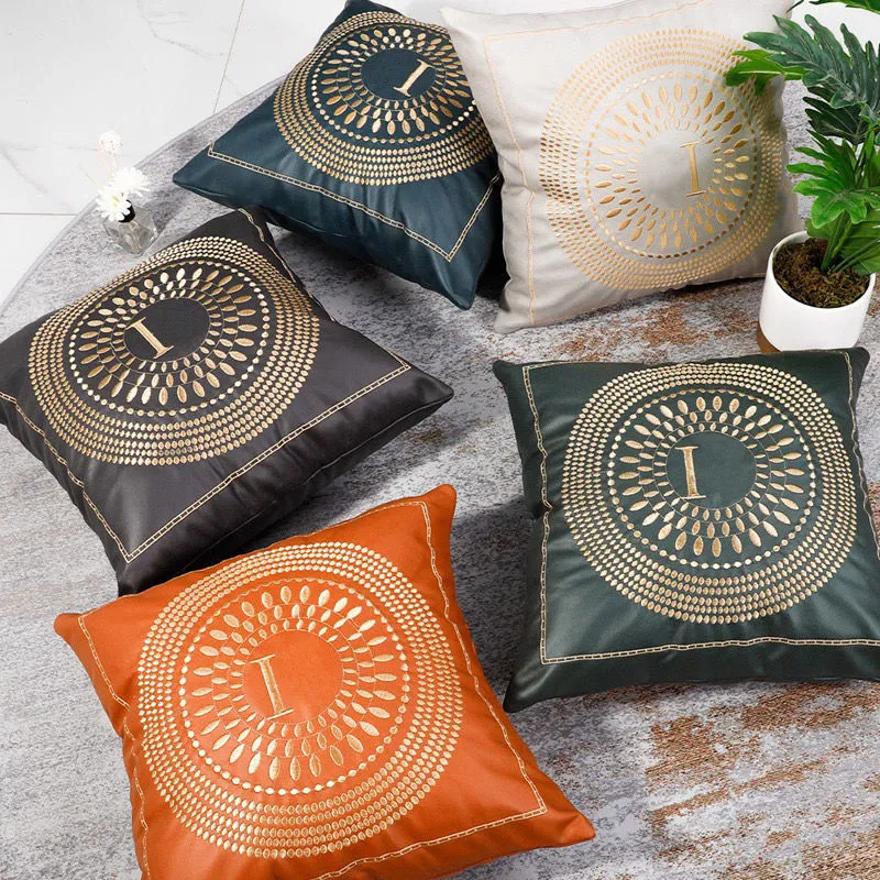 Luxury Square Letters Cushion Designer Dekorativ kudde Luxurys Designers Cushion Fashion Pillow Home Decor 2202224D