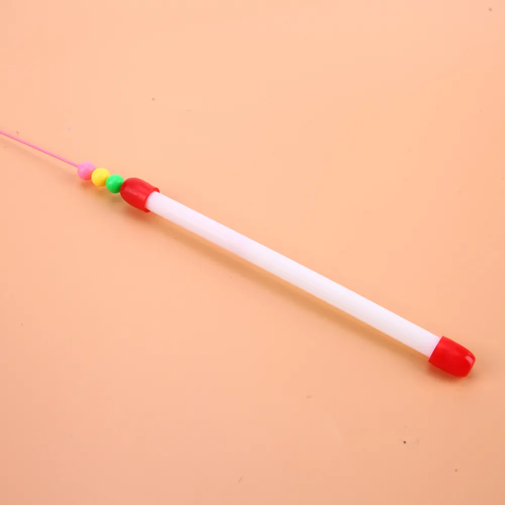 Cat Pet Toy Stick Toys Fish Design Teaser Training Wand Stick Plastic Floss Toy For Cats Kitten Pets Pets Cat Products5235543