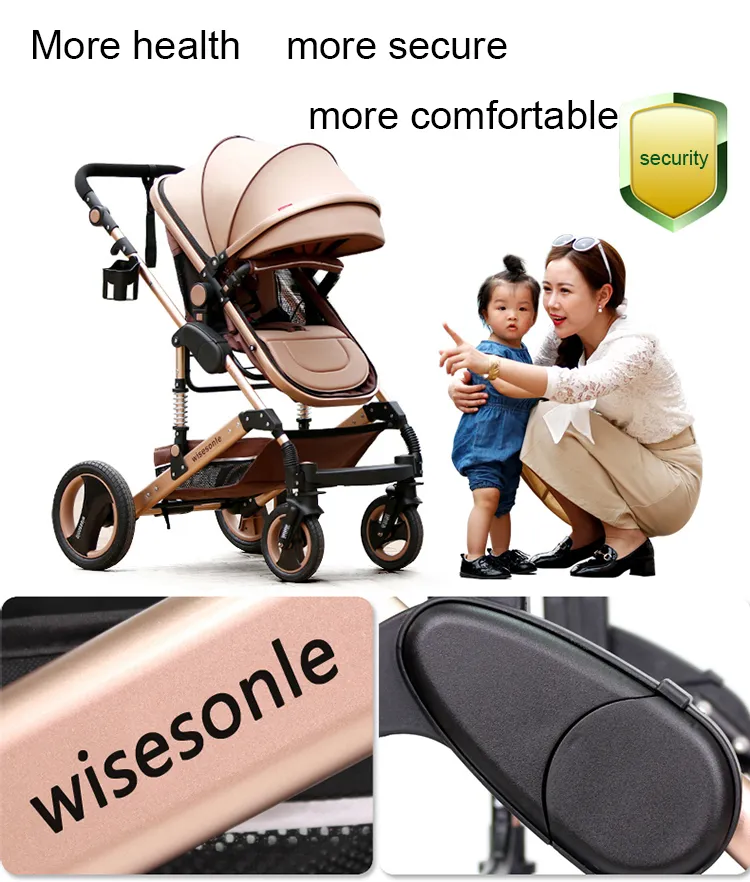 Wisesonle landau 2 en 1 3 en 1 lumière pliable portable quatre saisons Russie livraison gratuite LJ201012