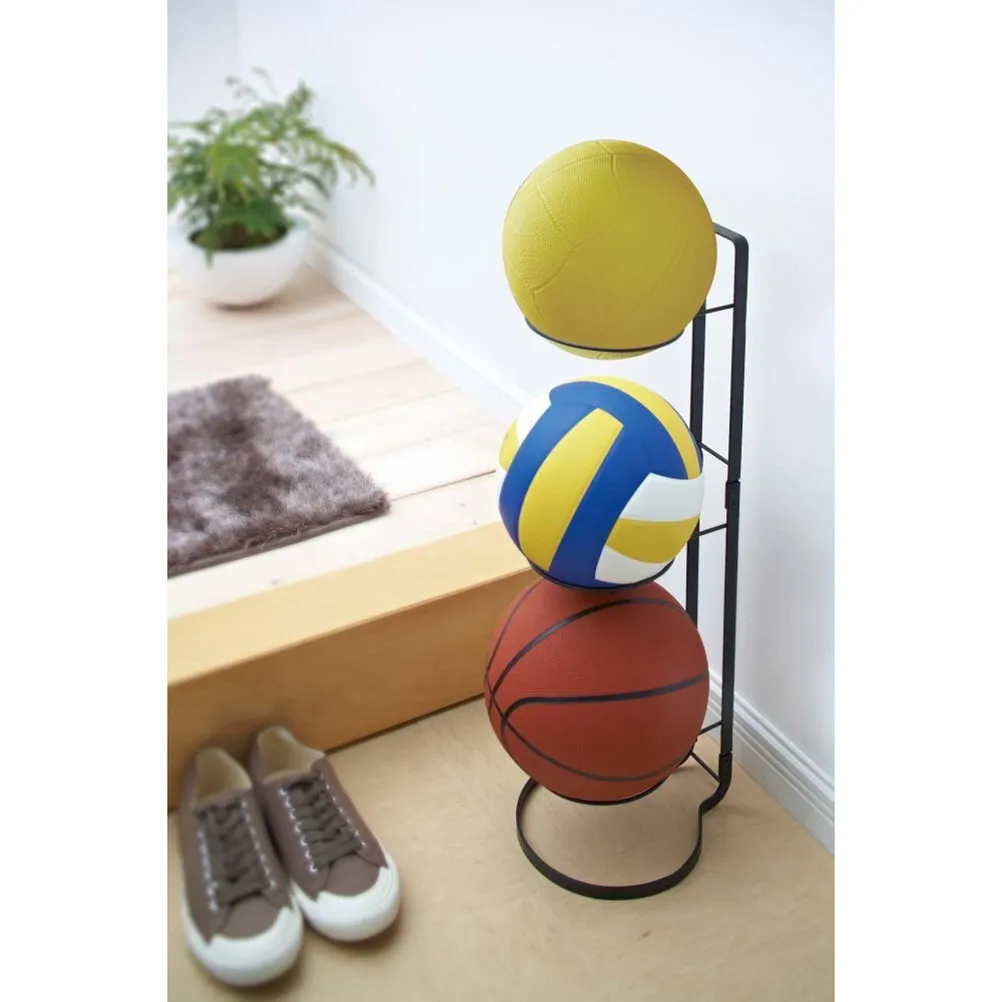 Creatieve Basketbal Rack Ruimtebesparend Praktische Bal Rack Basketbal Houder Tonen Plank Metalen Stand Ondersteuning T200413198S