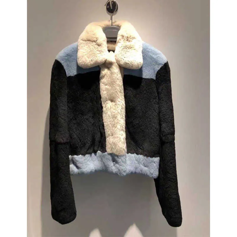 Xiaoxiangfeng lana di lana d'agnello autunno e inverno versatile 2021 nuovo cappotto corto coreano