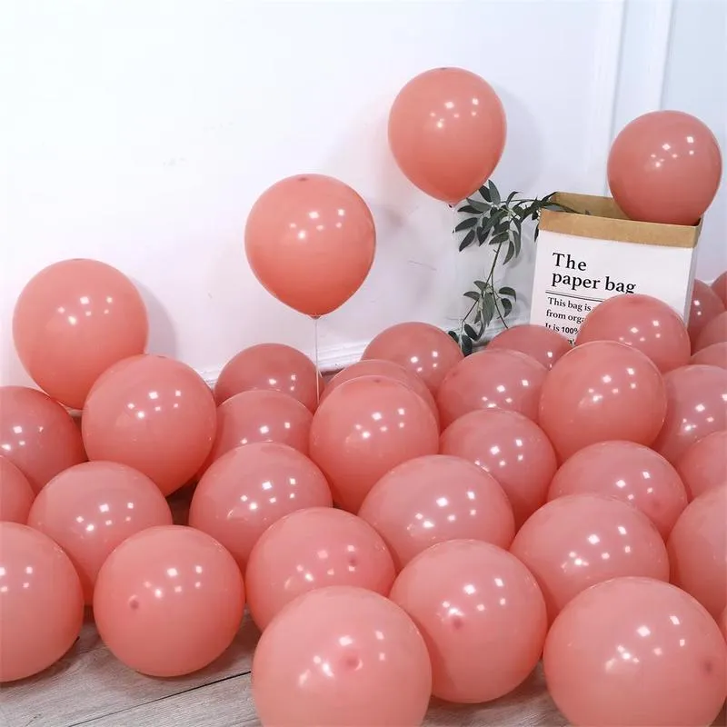 128 Stück avocadogrüner Ballon Retro rosa Latexballons Girlande Bogenset Hochzeit Geburtstag Party Babyparty Dekoration Helium 220217