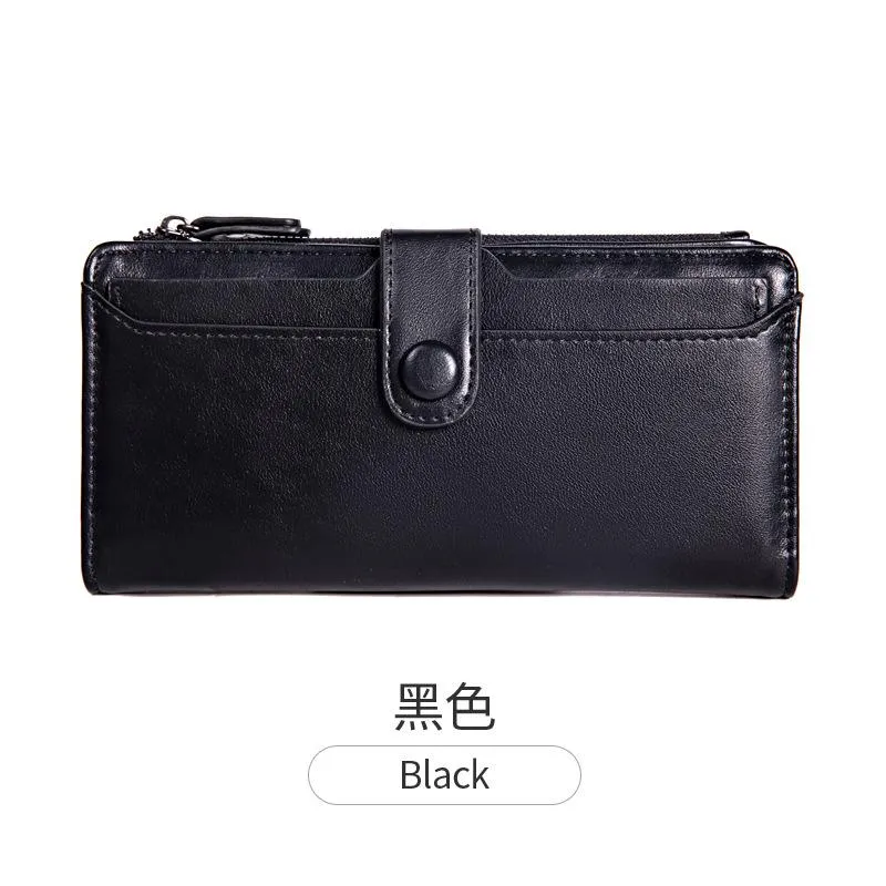 Long Wallet Women 2020 새로운 간단한 다기능 접이식 카드 지갑 여성 클러치 Monederos Para Mujer Monedas y tarjetas248d