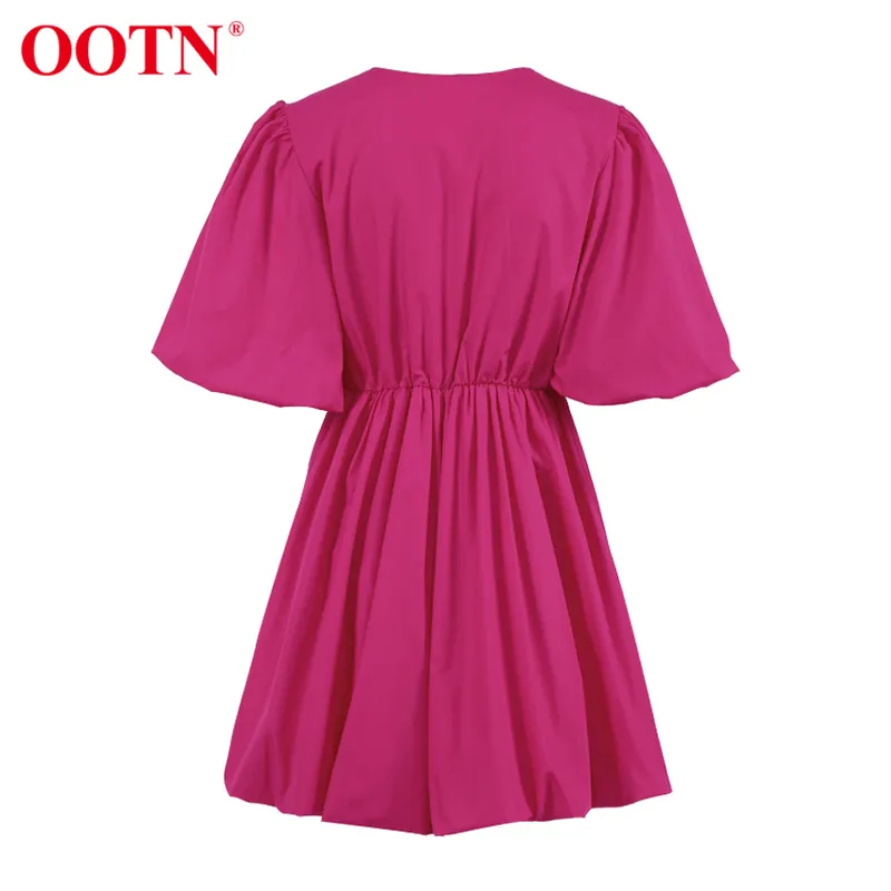 ootnファッションカジュアルショートドレス