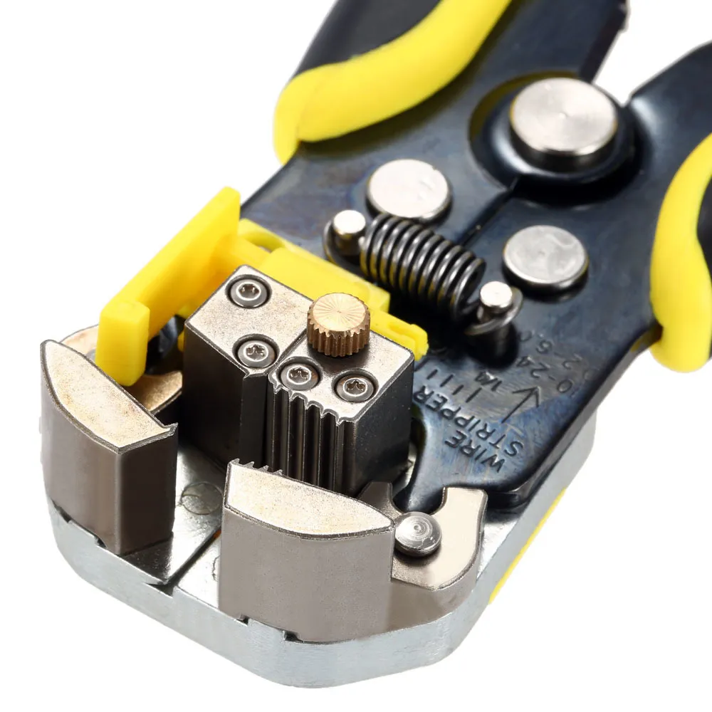 JX1301 Kabel Draht Stripper Cutter Crimper Automatische Multifunktionale Abisolieren Werkzeuge Crimpen Zange Terminal 0,2-6,0mm hand werkzeug Y200321