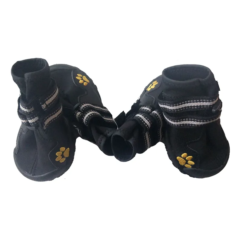 Sport Buty dla psów dla dużych psów Pet Outdoor Deszczowe buty bez poślizgu Szczeniaki biegowe trampki wodne Akcesoria 236335 LJ201006