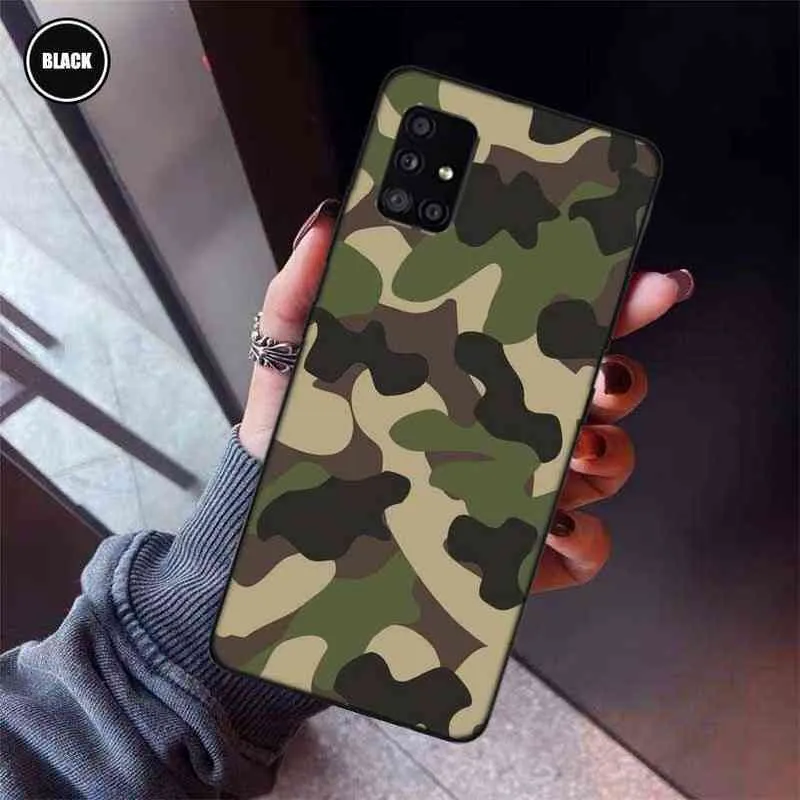 Camouflage Pattern Camo Military Army Phone Case for Samsung Galaxy A12 A22 A32 A42 5G A52 A72 A01 A11 A21 A31 A41 A51 A71 Cover G4850283