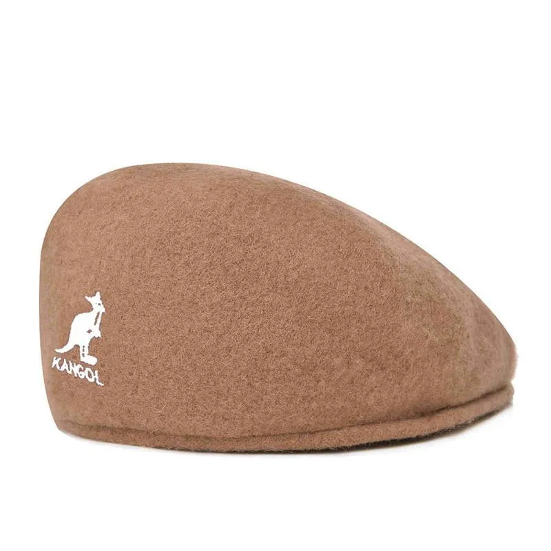 Basker basker hatt variation av färger ull mode retro kvinna kangol gå shopping unisex fedora mens hattar och caps234x