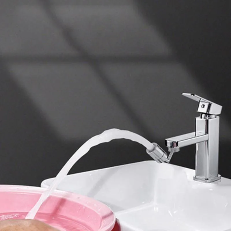 Bathroom Sink Faucets Tap Aerator 720°Rotation Faucet Adapter Universal Splash-Proof Swivel Water Saving Nozzle Kitchen323J