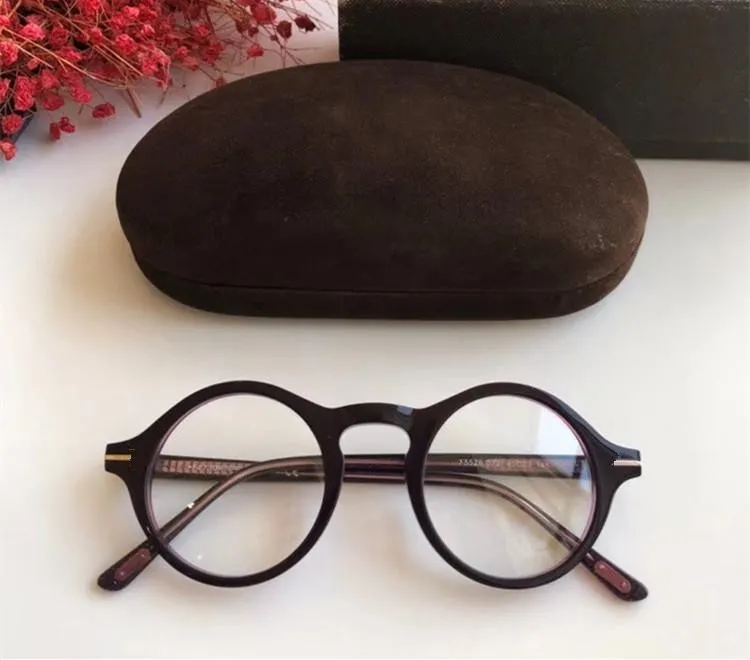 NewArrival Retro-Vintage Unisex Round Plank 5526 Eyewear Frame 45-23-145 Sunglasses Pure-Plank Pure-Plank Precripiton Glasses Full198c